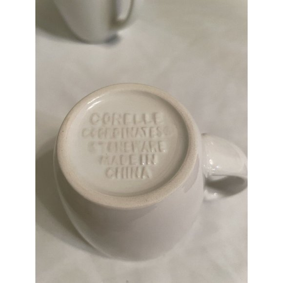 Corelle Coffee Cups Winter White Stoneware - Set of 4 - Picture 2 of 2